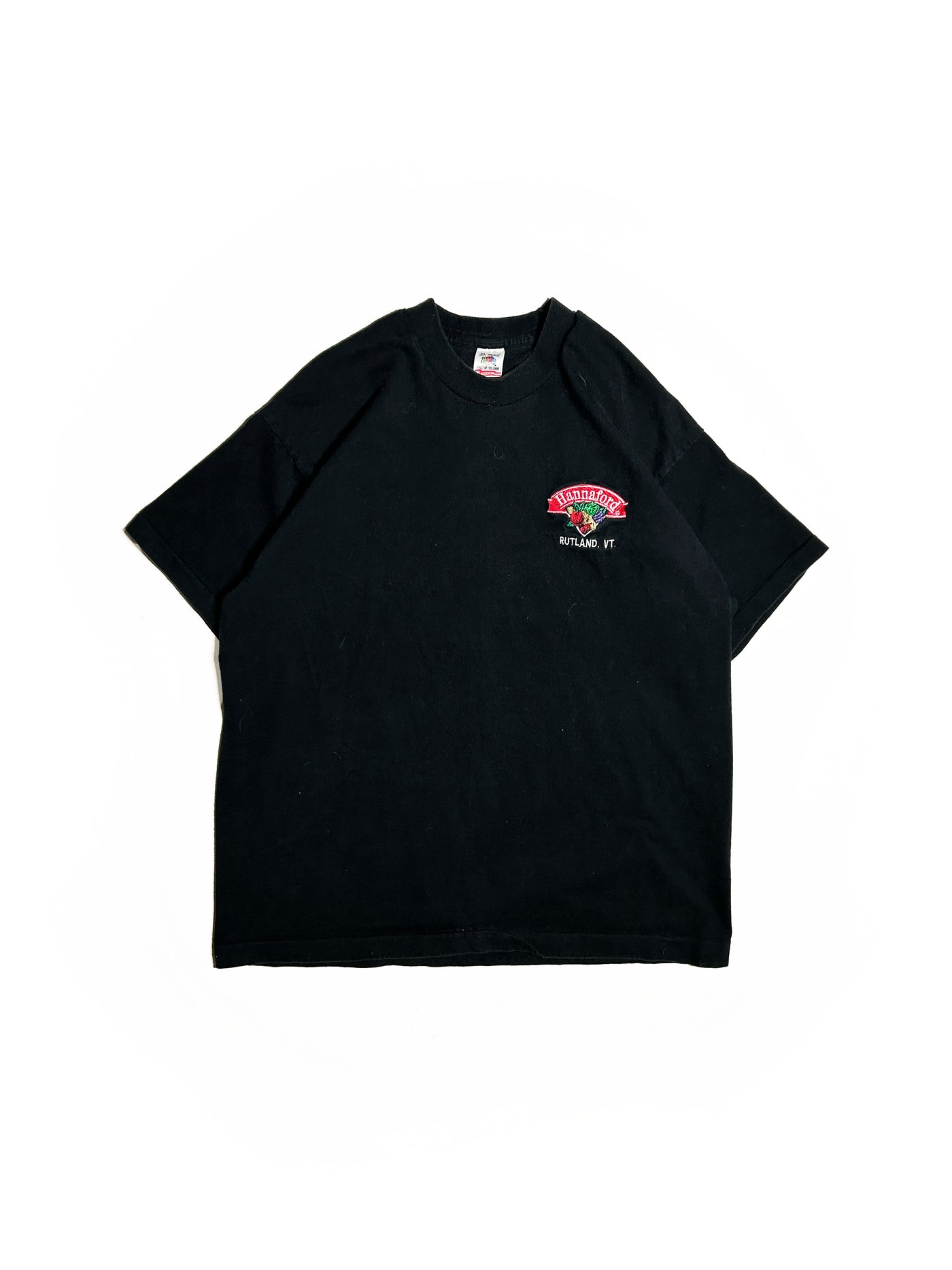 Vintage 90s Embroidered Hannaford T-Shirt