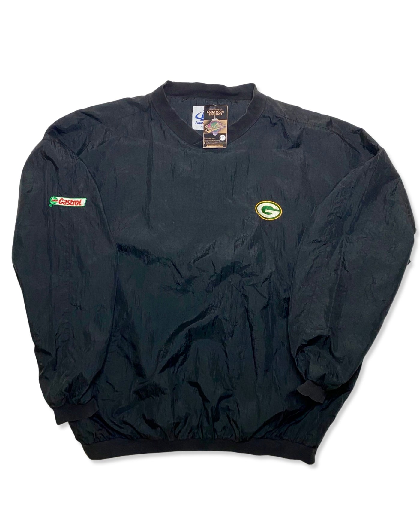Vintage Logo Athletic Green Bay Packers Logo Pullover