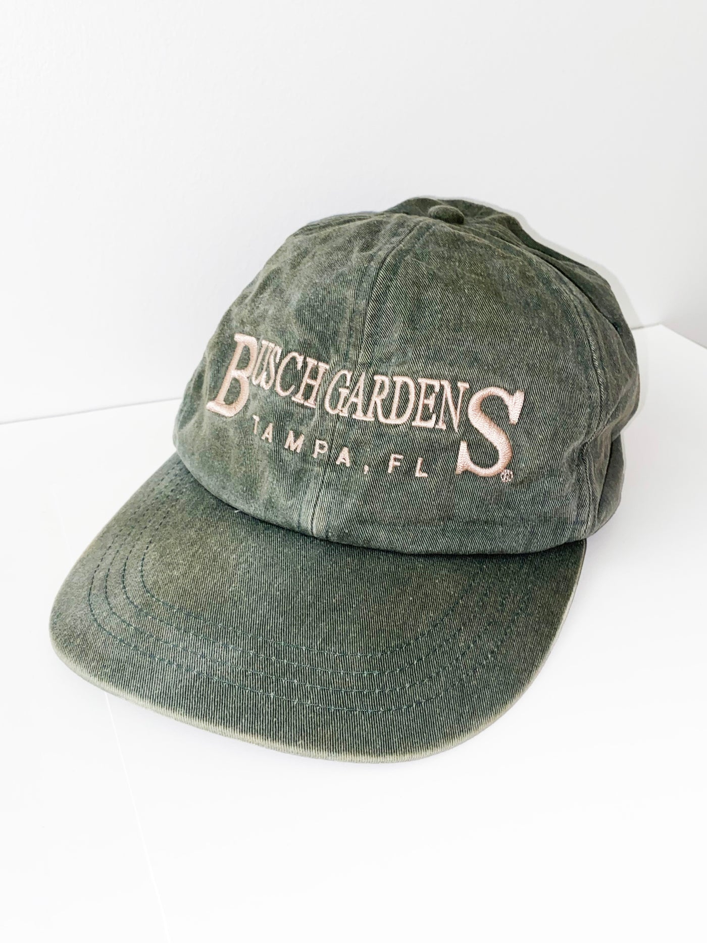 Vintage Busch Gardens Strapback Dad Hat