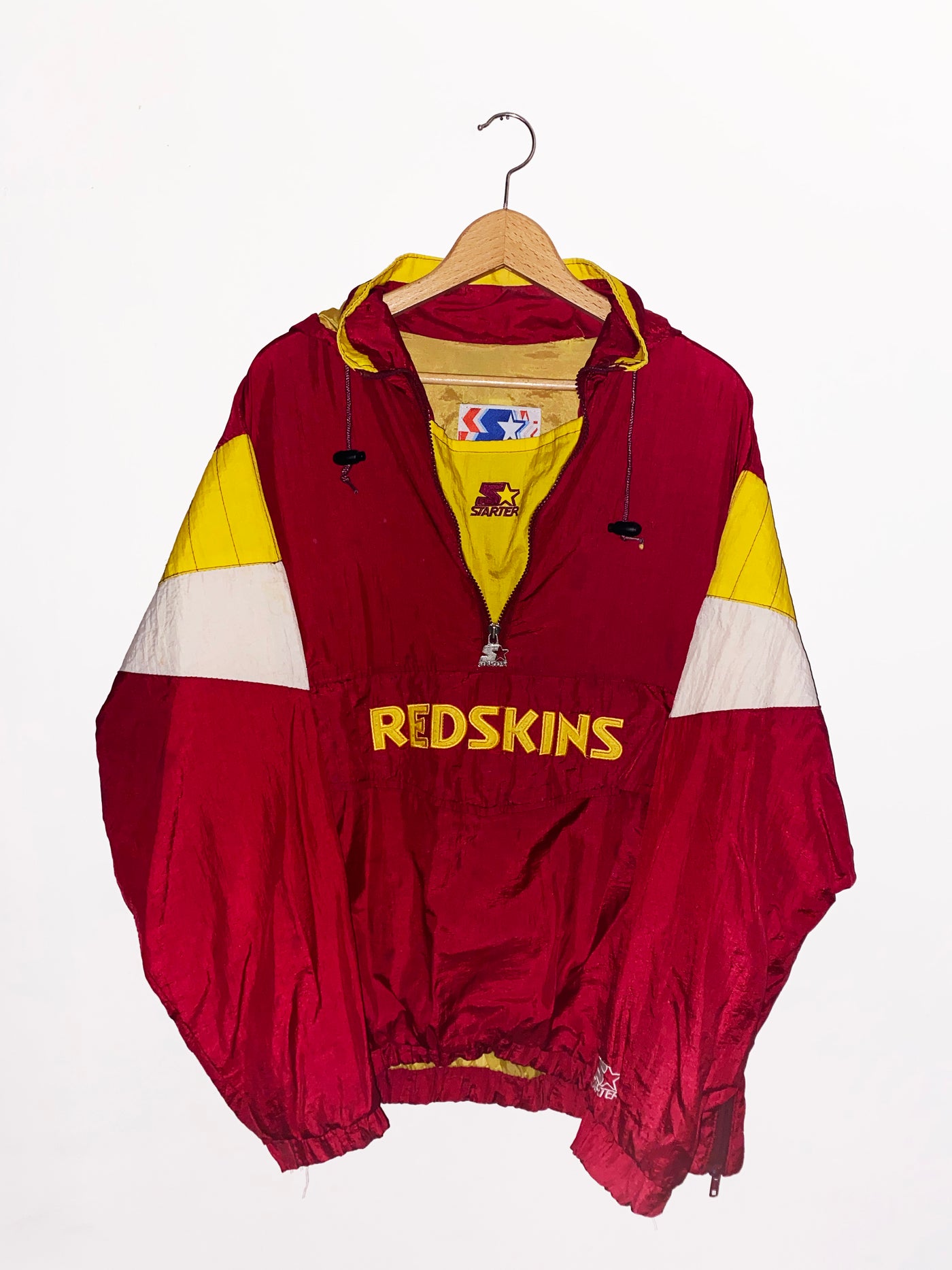 Vintage Washington Redskins Spellout Starter Jacket