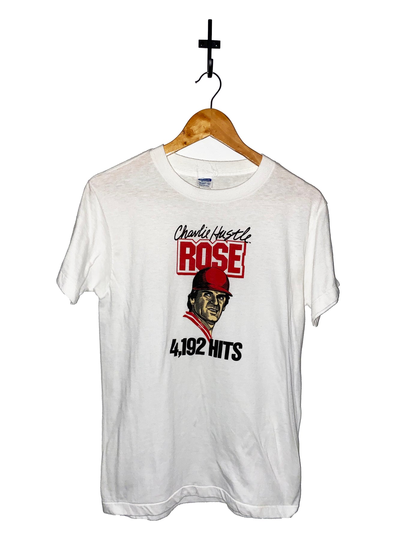Vintage Pete Rose Hits T-Shirt