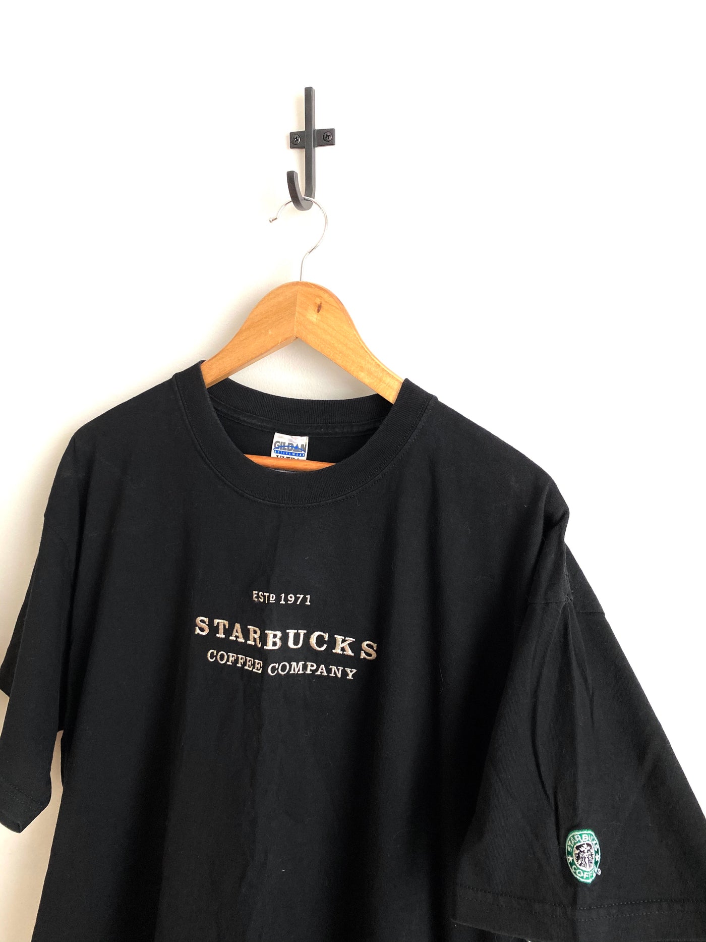 Vintage Starbucks Embroidered T-Shirt