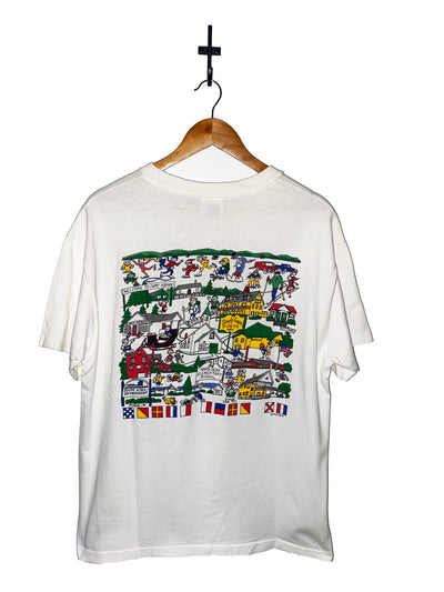 Vintage 1996 North Hero, VT Art T-Shirt