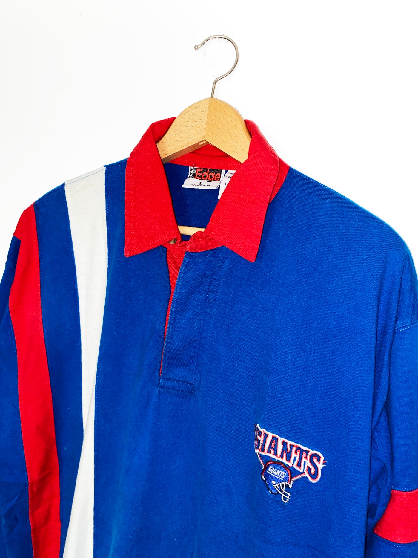 Vintage NY Giants Longsleeve Polo Shirt