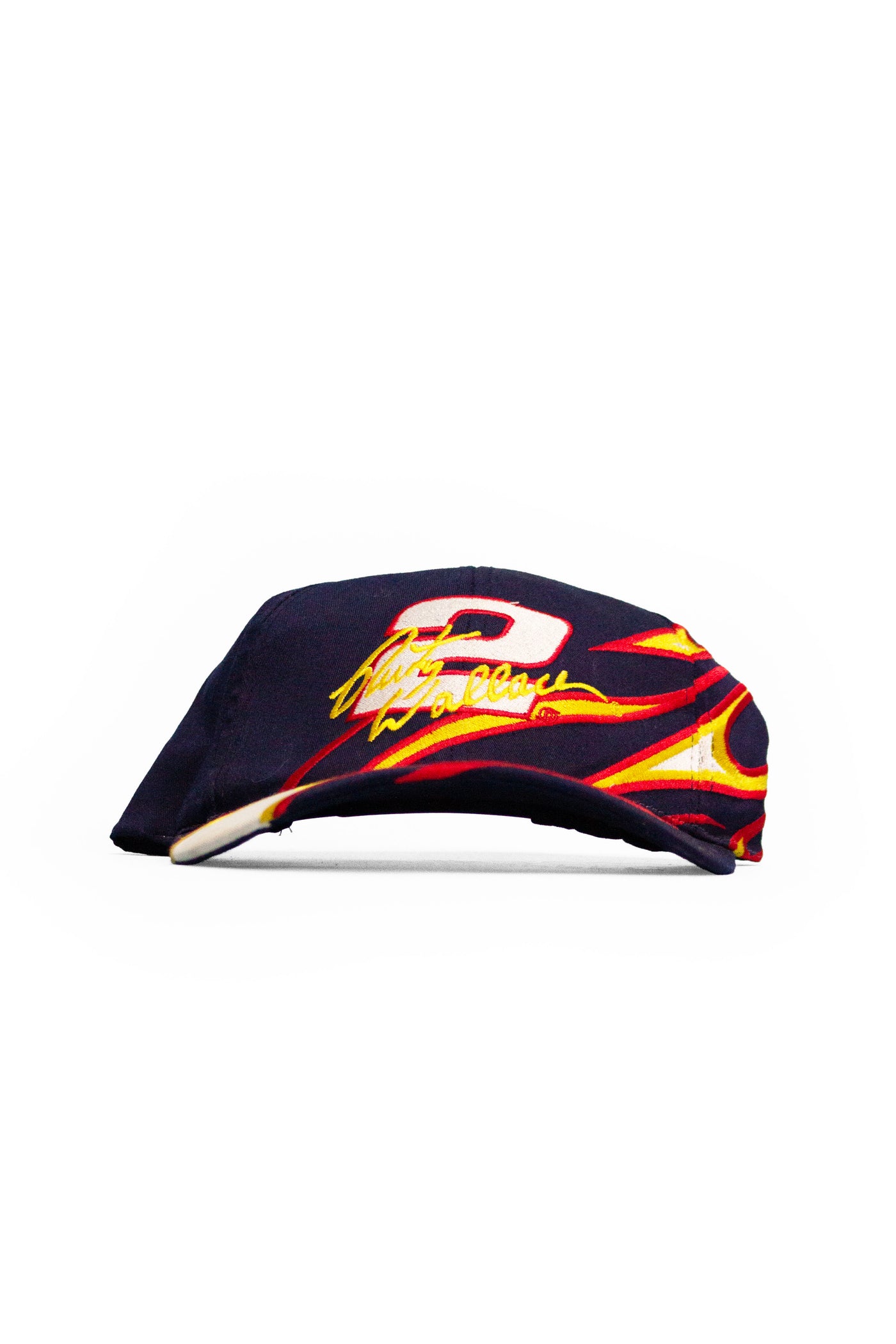 Vintage Rusty Wallace Flame Snapback