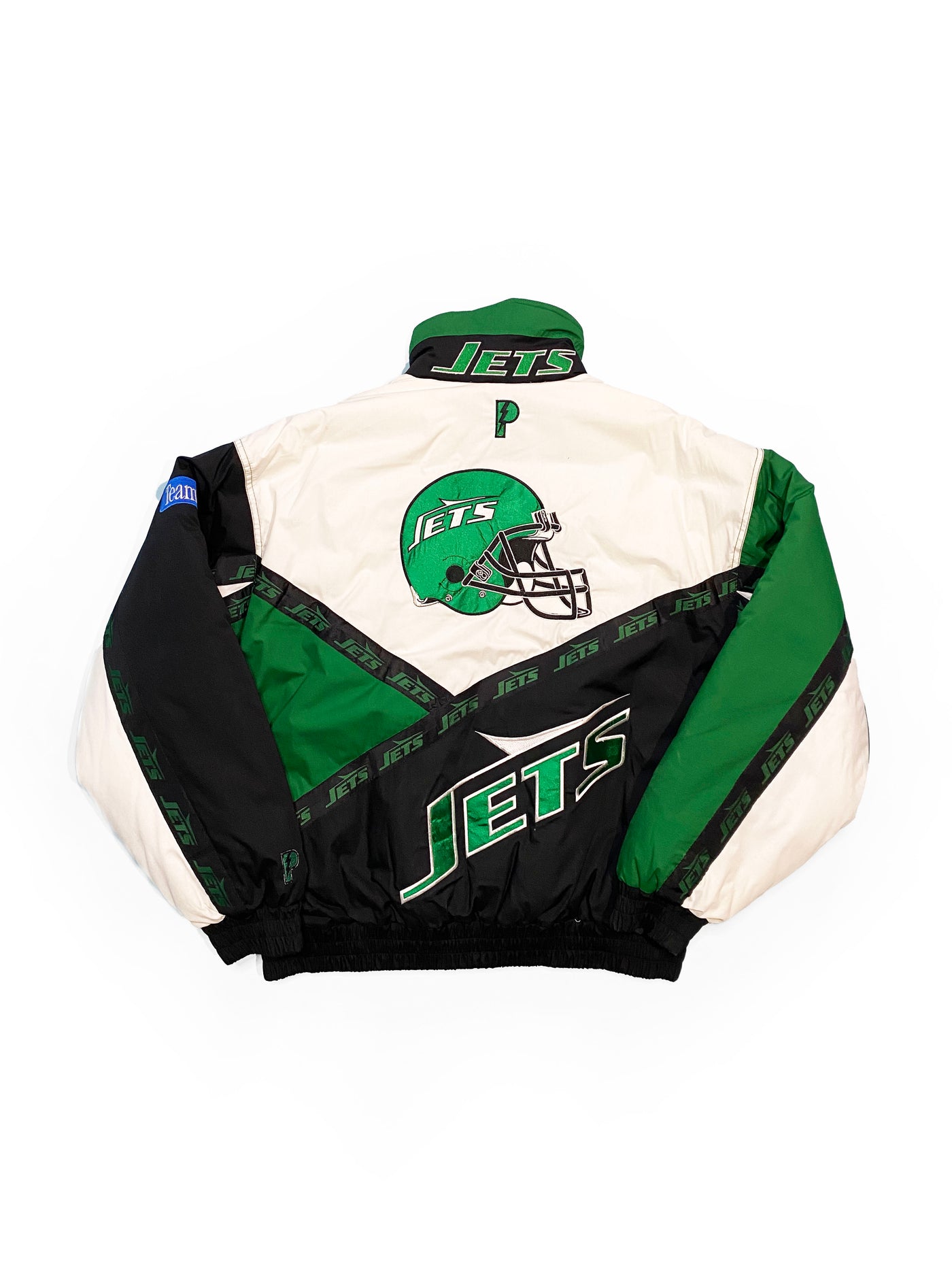 Vintage 90s New York Jets Puffer Jacket