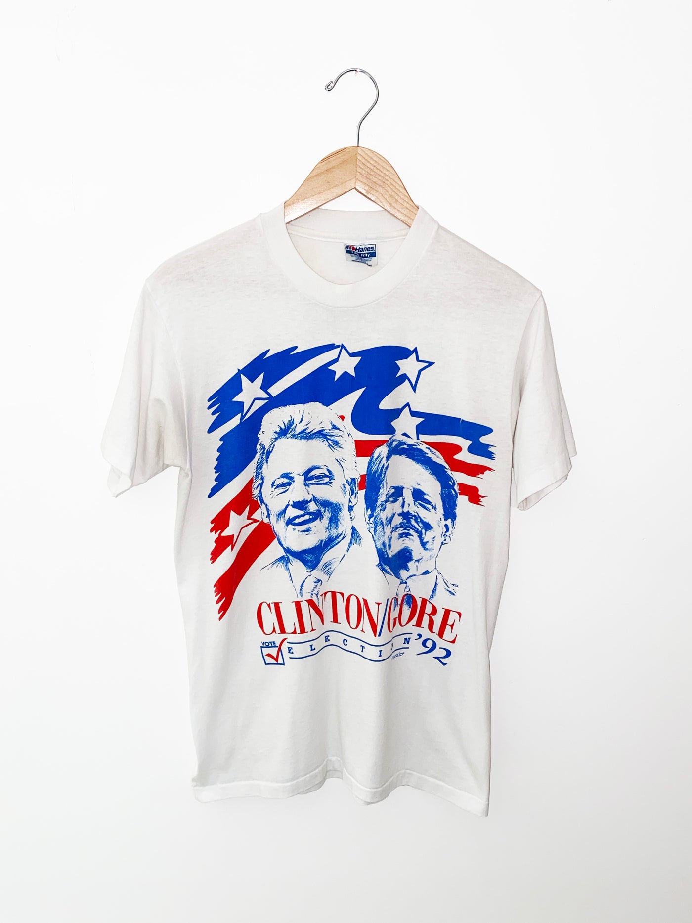 Vintage 1992 Clinton x Gore Campaign Shirt