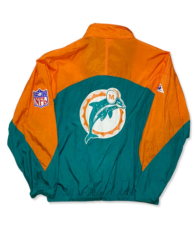 Vintage 90s Miami Dolphins Windbreaker