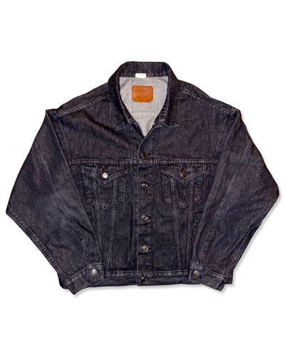 Vintage Marlboro Wild West Black Denim Jacket