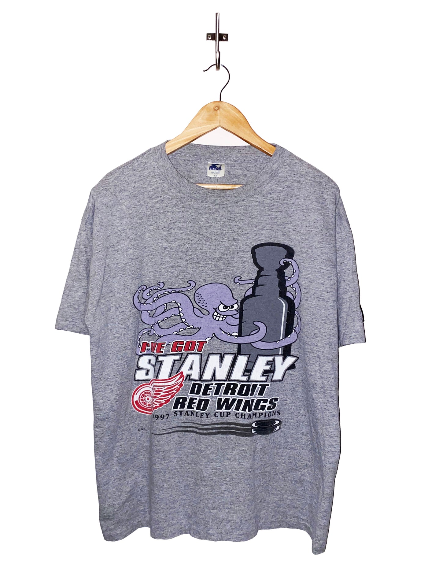 Vintage 1997 Stanley Cup Red Wings T-Shirt