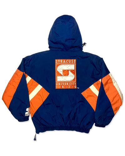 Vintage 90s Syracuse Big Logo Starter Jacket