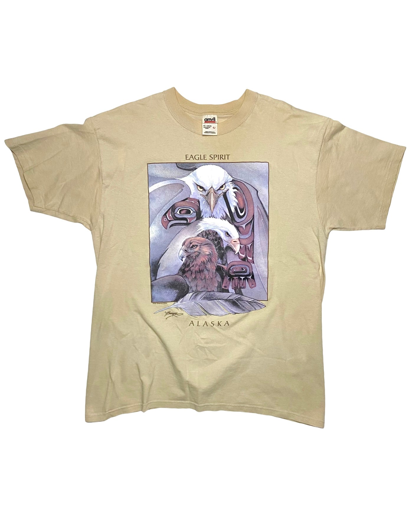 Vintage Alaska Eagle Spirit T-Shirt