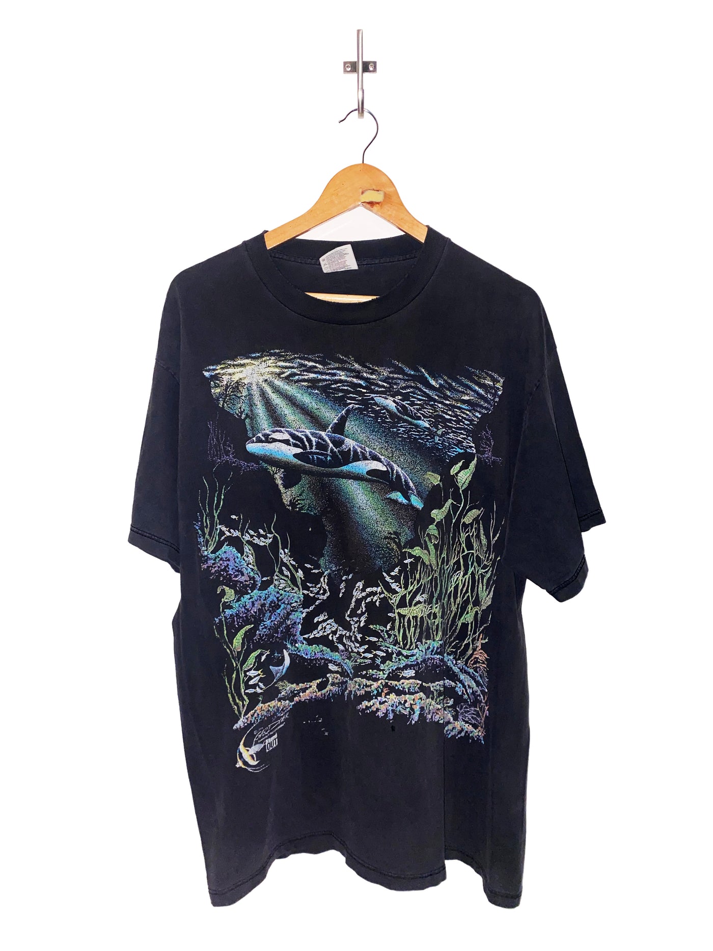 Vintage 1994 Whale Nature T-Shirt