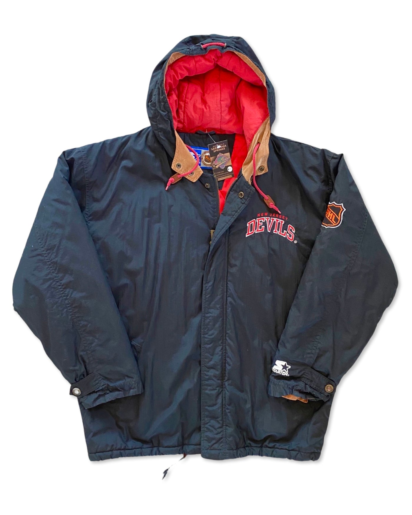 Vintage 90s New Jersey Devil’s Starter Jacket