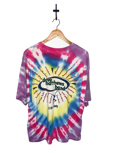 Vintage 1998 Dave Matthews Band World Tour T-Shirt