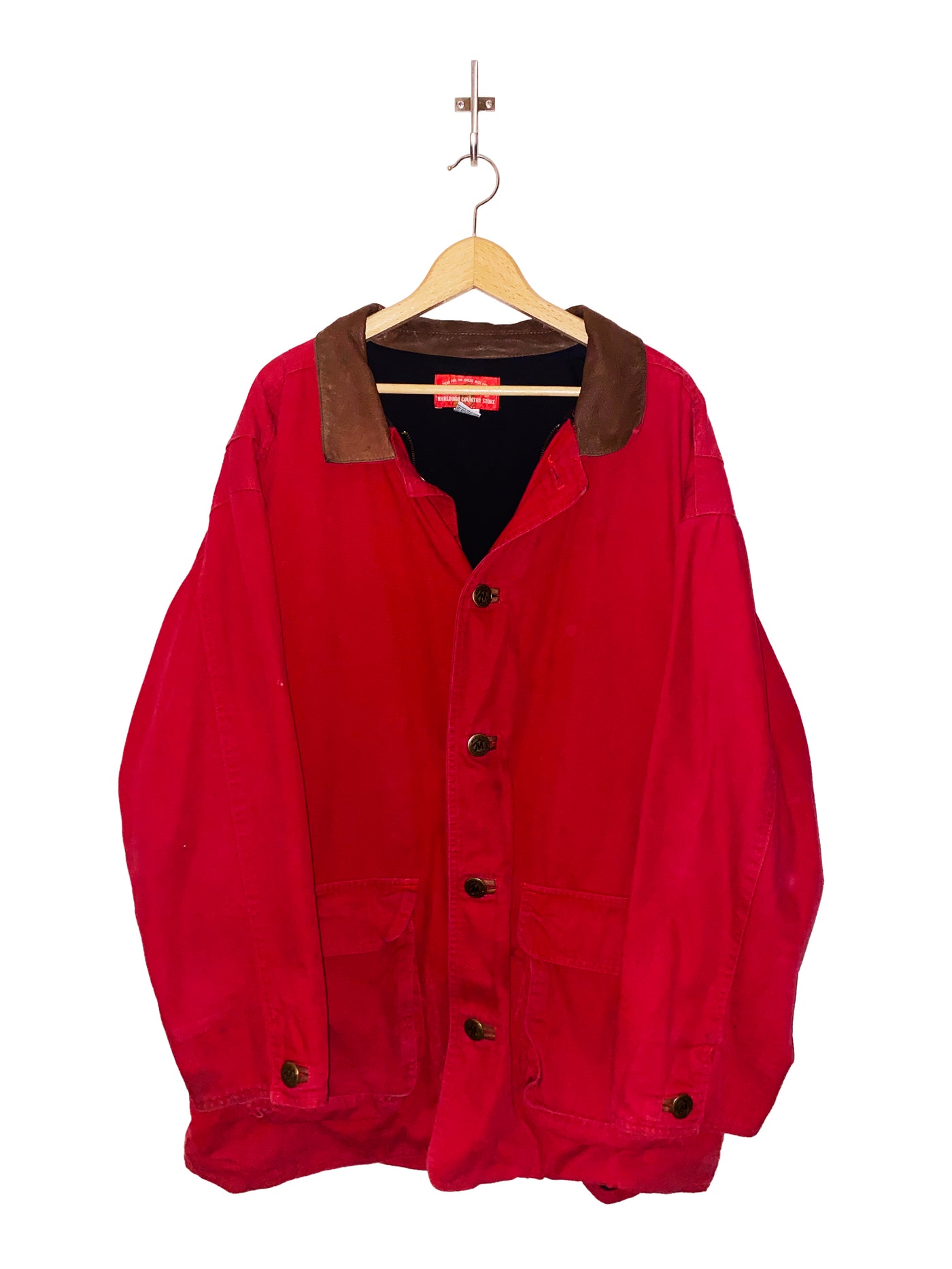 Vintage Marlboro Chore Jacket with Removable Flannel Vest