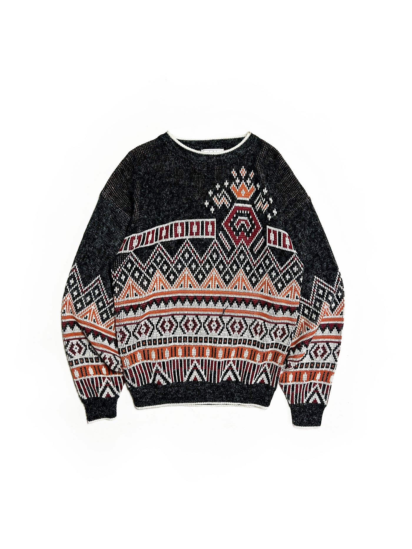 Vintage 90s Men’s Store Patterned Sweater