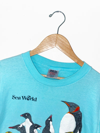 Vintage 80's Sea World Penguin T-Shirt