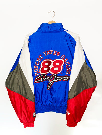 Vintage Dale Jarrett Robert Yates Racing team jacket with down interior