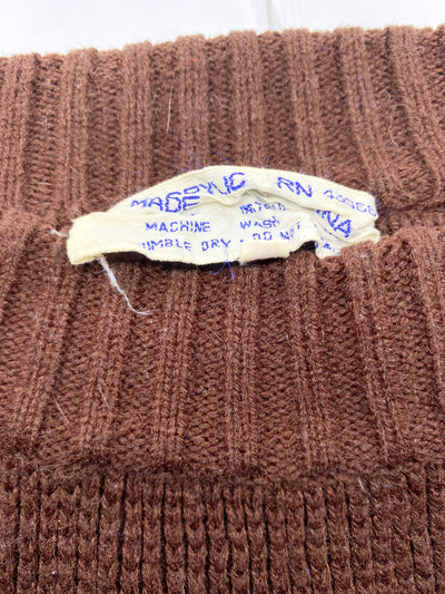 Vintage 80s 100% Acrylic Knit Sweater
