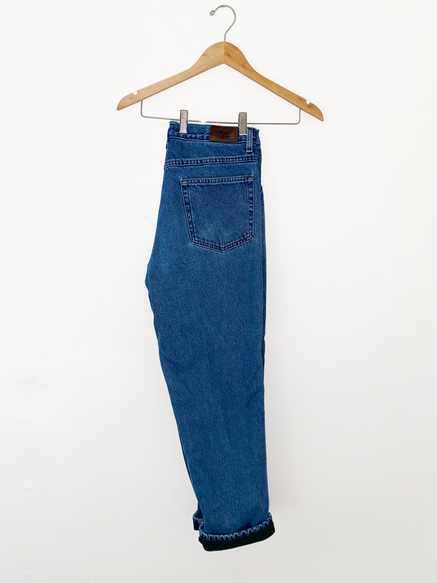 Vintage Fleece Lined LL Bean Jeans