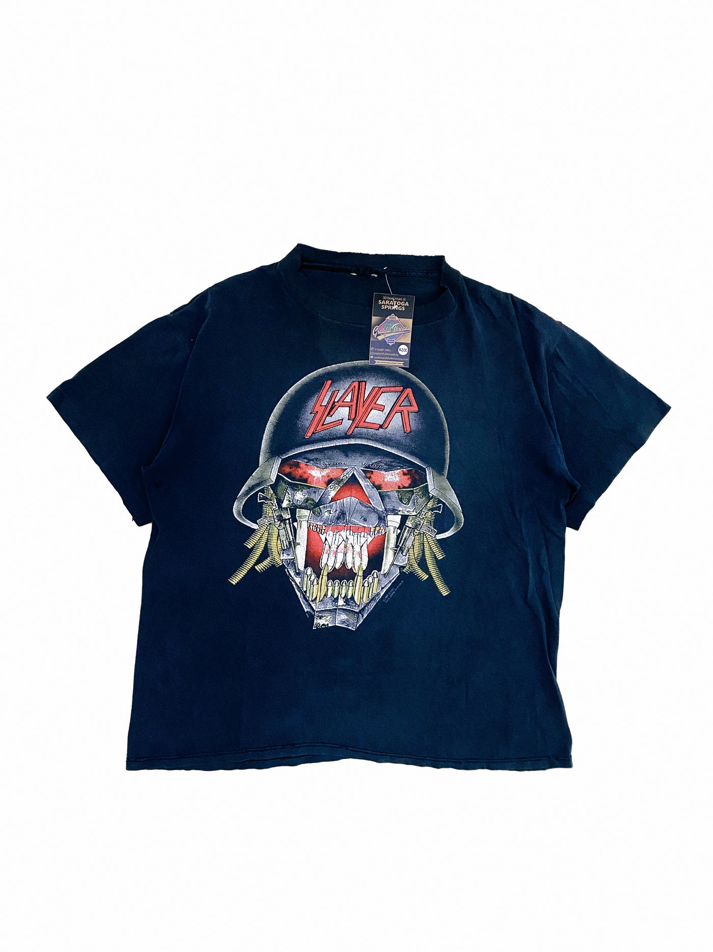 Vintage 1991 Slayer Summer Campaign T-Shirt