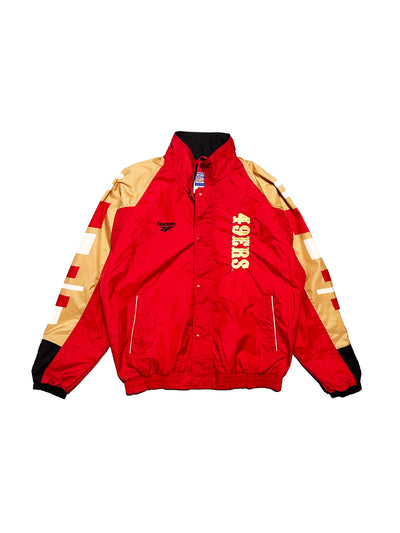 Vintage 90s Reebok Pro Line San Francisco 49ers Jacket