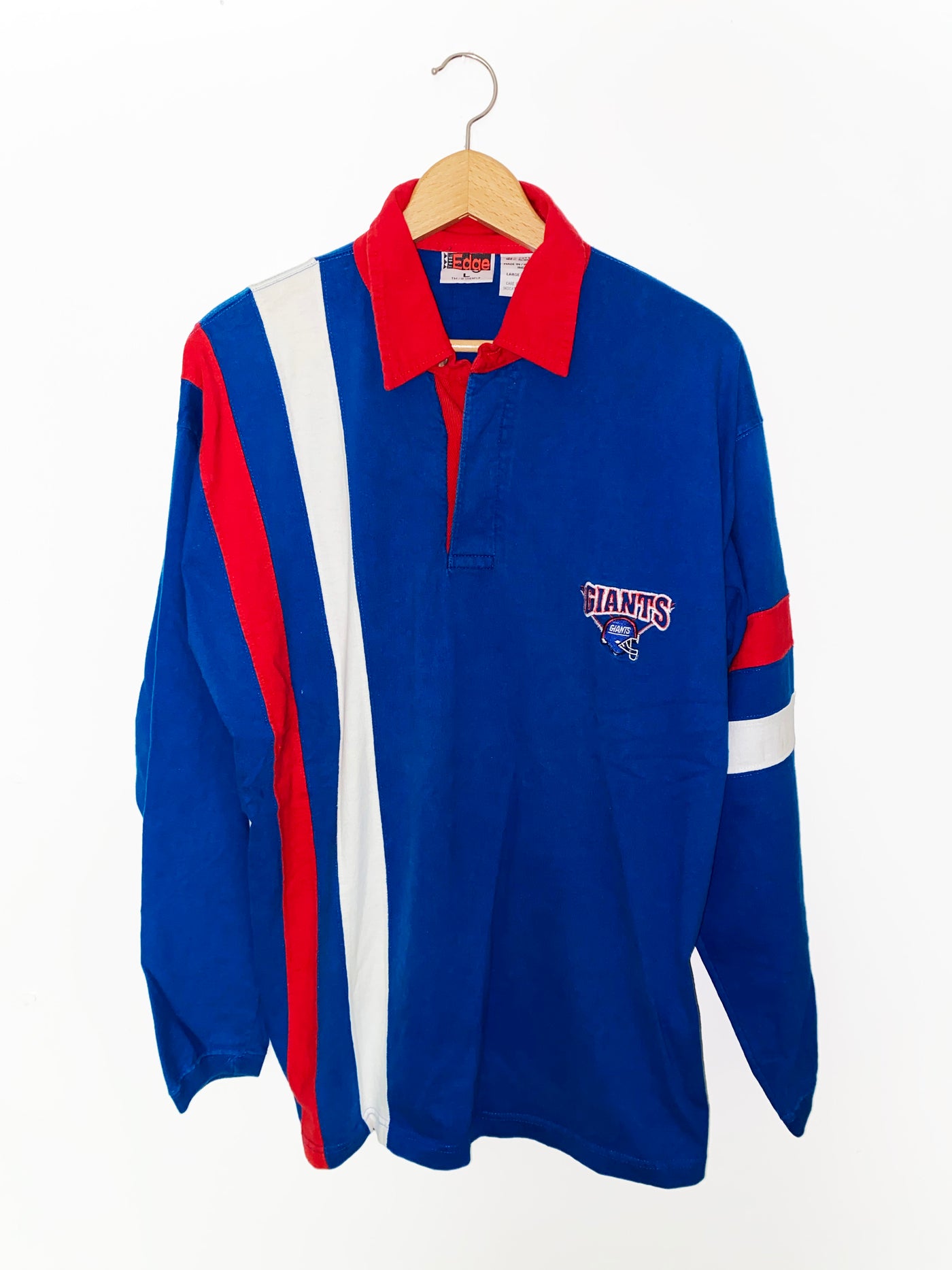 Vintage NY Giants Longsleeve Polo Shirt