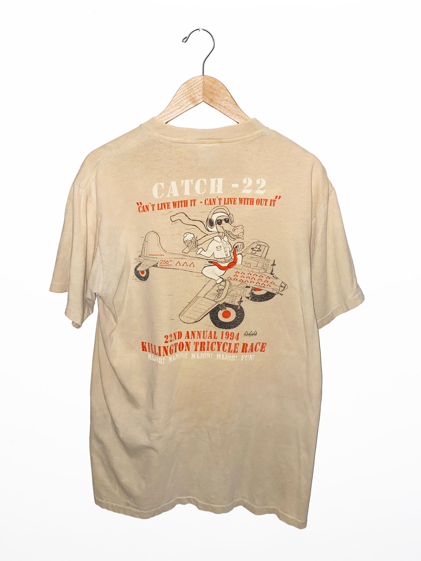 Vintage 1994 Killington VT Tricycle Race T-Shirt