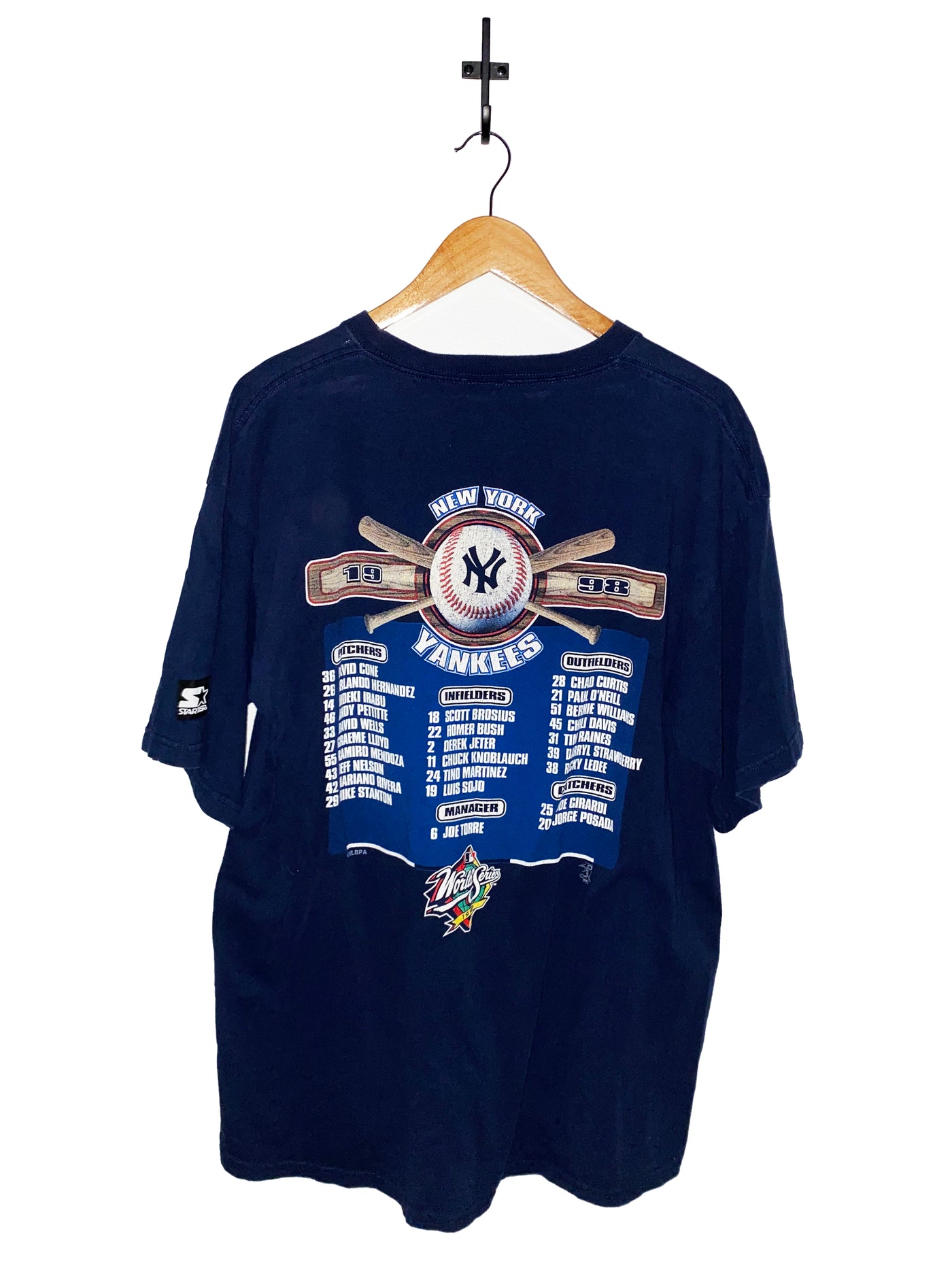 Vintage 1998 New York Yankees World Series T-Shirt