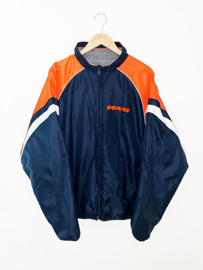 Vintage 90s Reversible Chicago Bears Puffer/Fleece Jacket