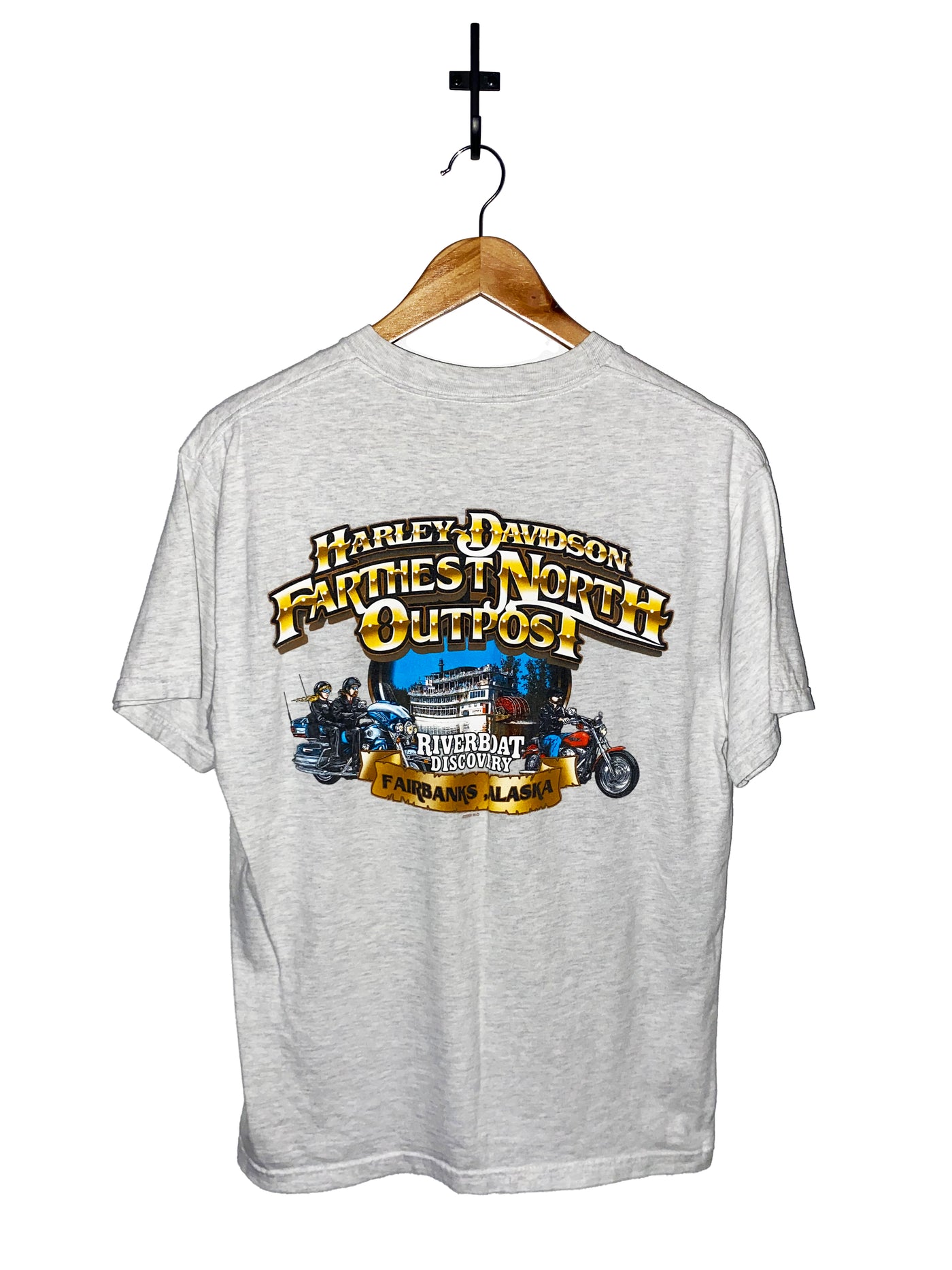 Vintage 2000s Harley Davidson Alaska T-Shirt