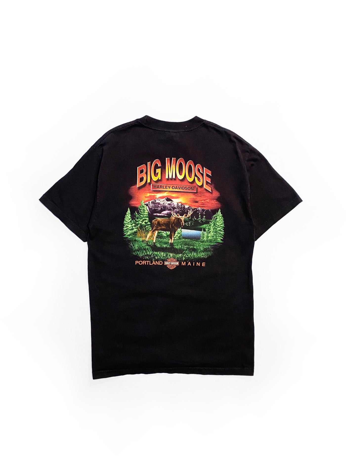 Vintage 2000 Big Moose Harley Davidson T-Shirt