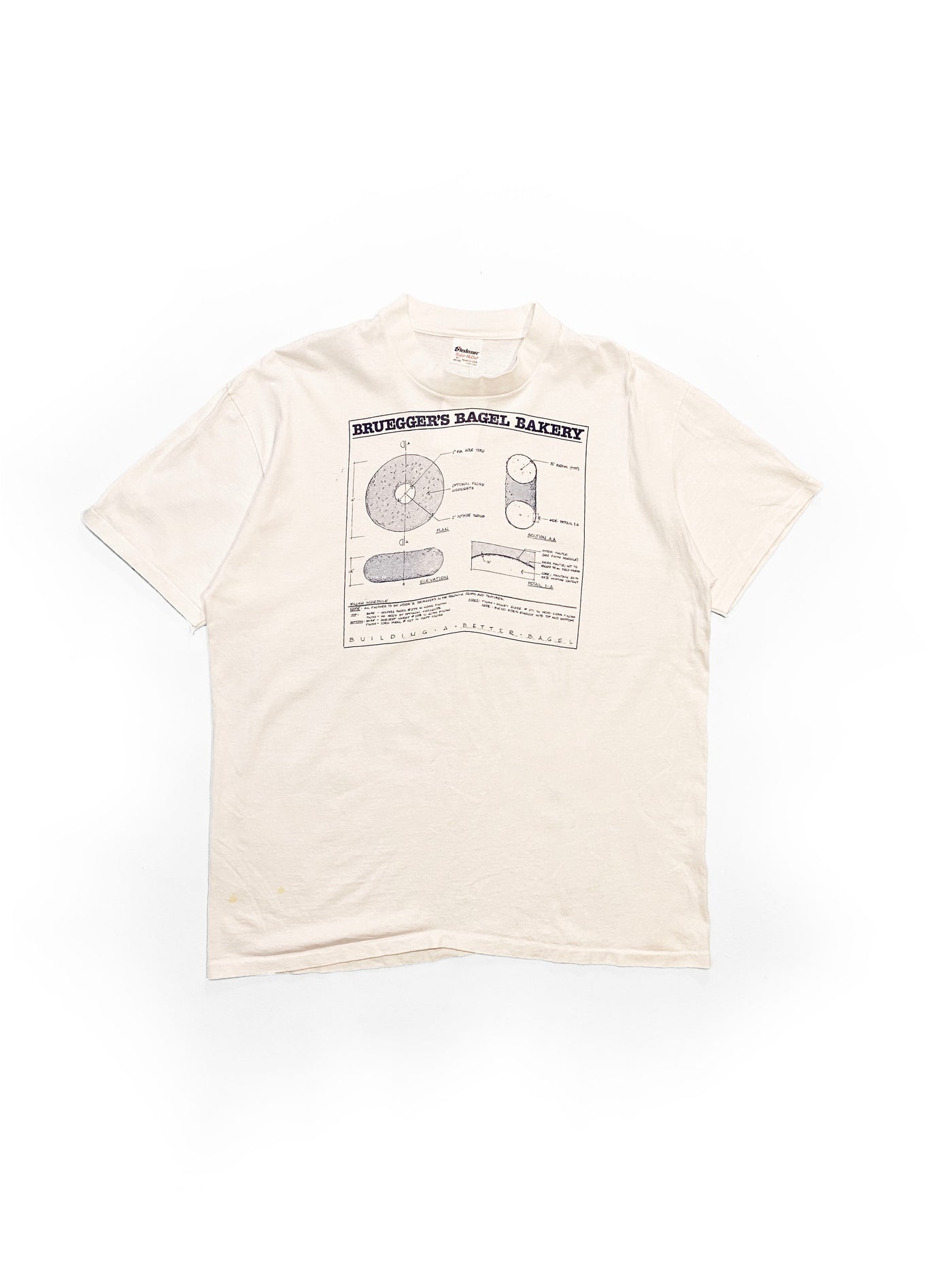 Vintage 80s Bruegger’s Bagels T-Shirt