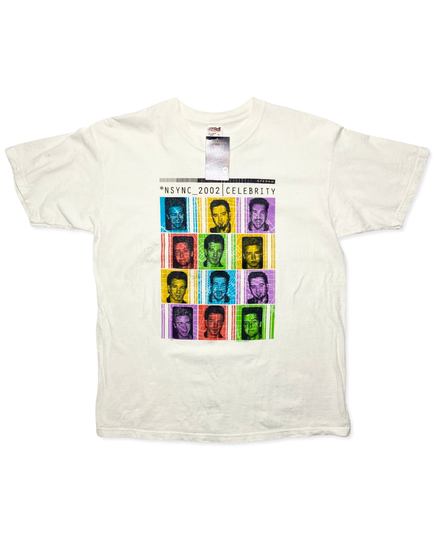 2002 *NSYNC Celebrity Tour T-Shirt