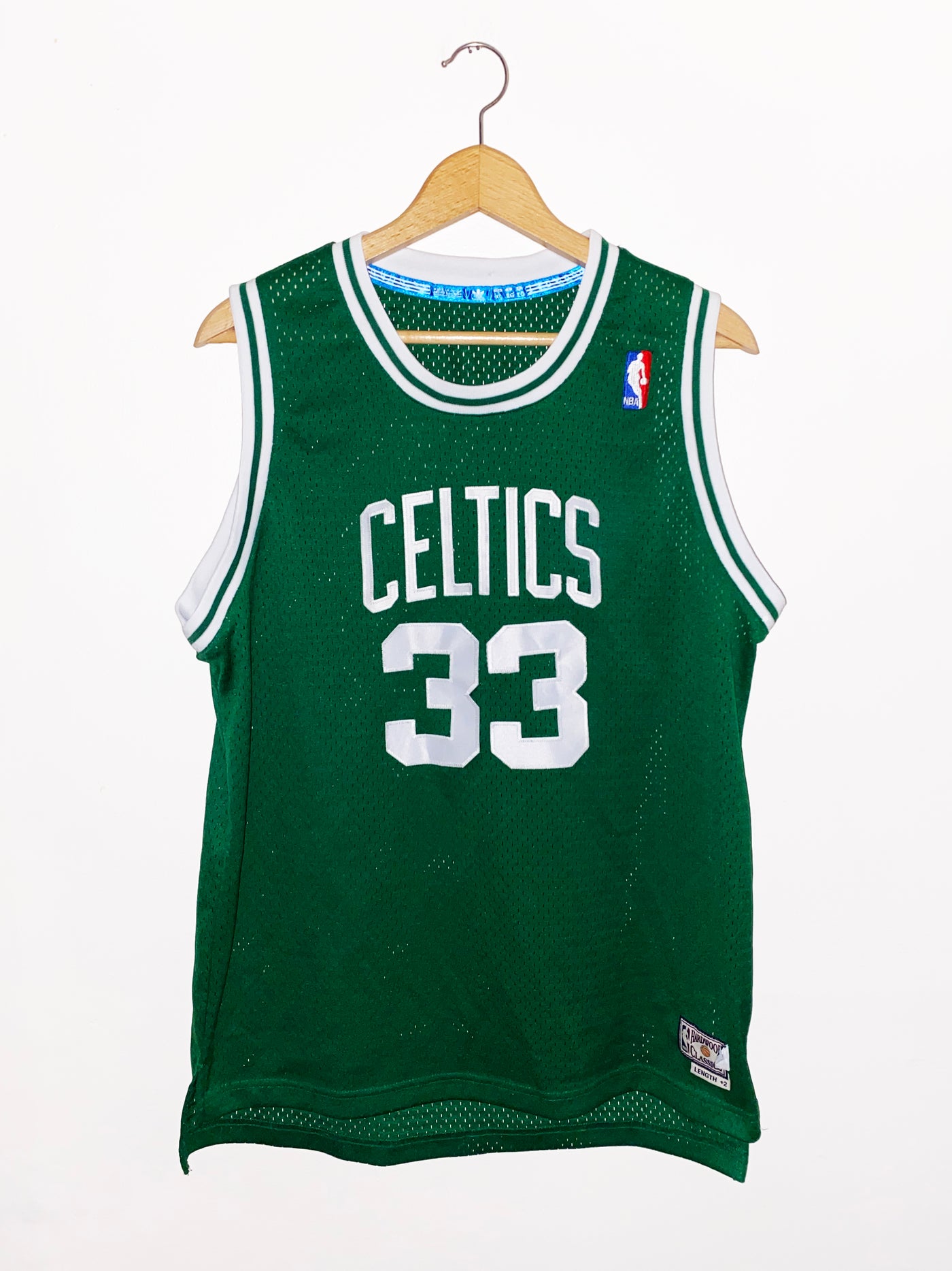 Vintage Larry Bird Boston Celtics Adidas NBA Jersey 80's 