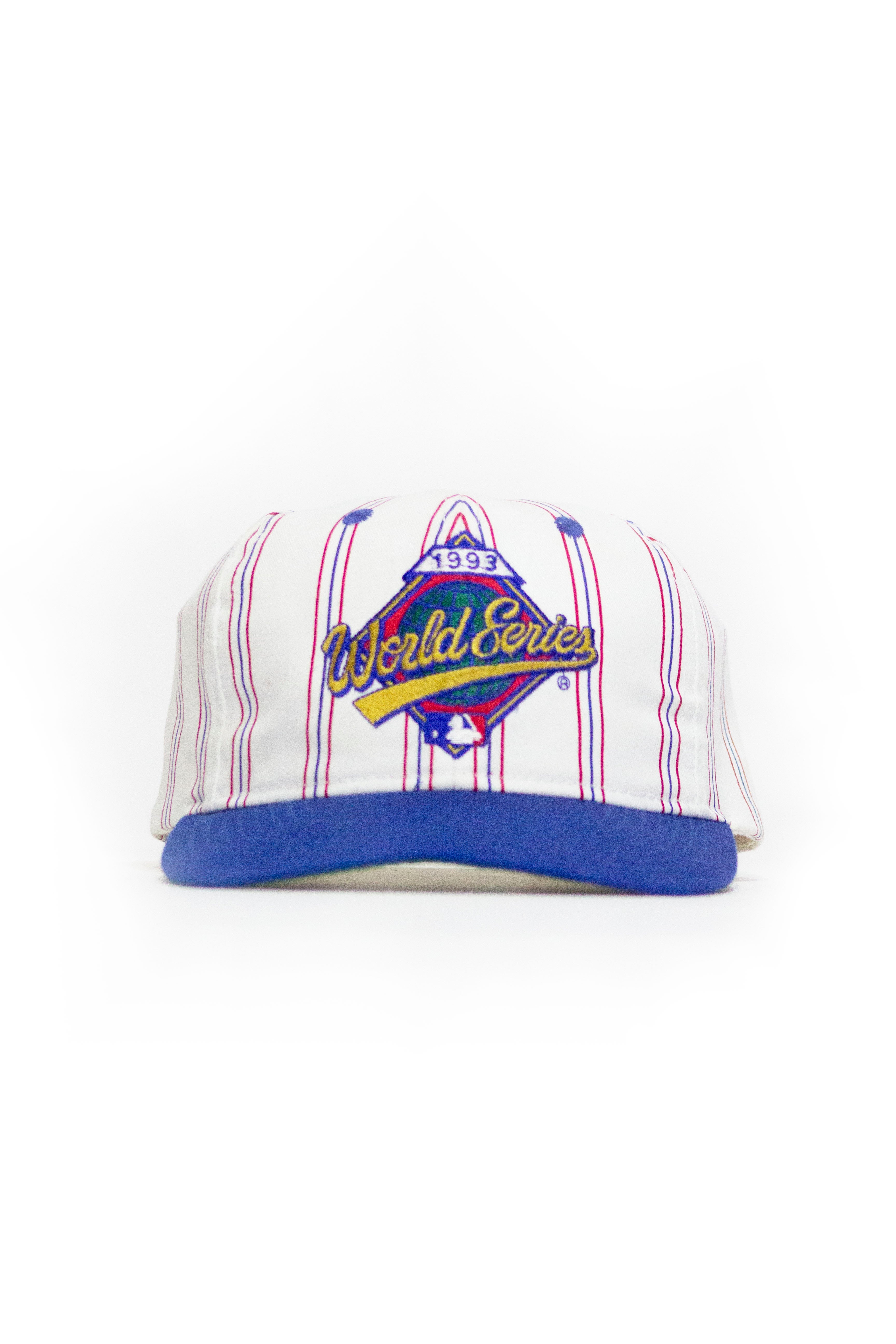 Vintage 1993 MLB World Series Starter Pinstripe Snapback Cap Hat - NWT –  thecapwizard