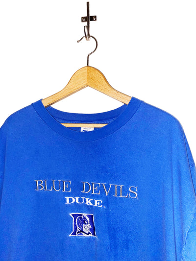 Vintage 90s Salem Sportswear Duke Blue Devils Script T-Shirt