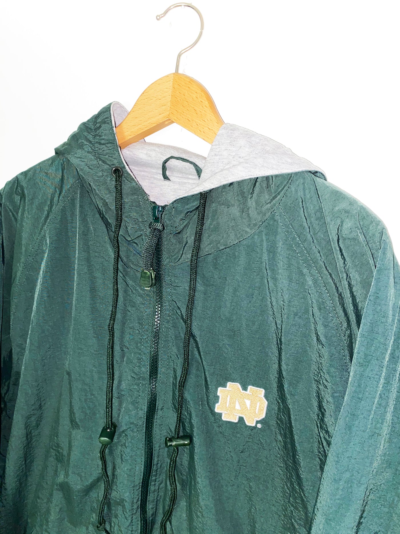 Vintage Notre Dame Weatherproof Garment Company Lined Jacket