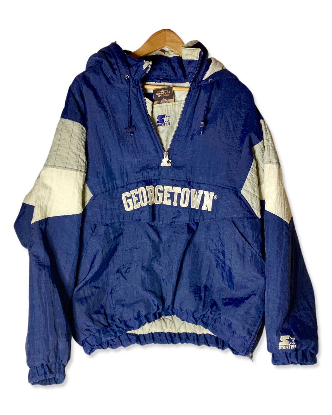 レアモデル◎90s ジョージタウン大学 STARTER vintage Vintage 90s Georgetown Starter Jacket – Grateful Threads