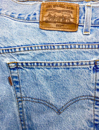 Vintage Levi 540 Brown Tab Jeans