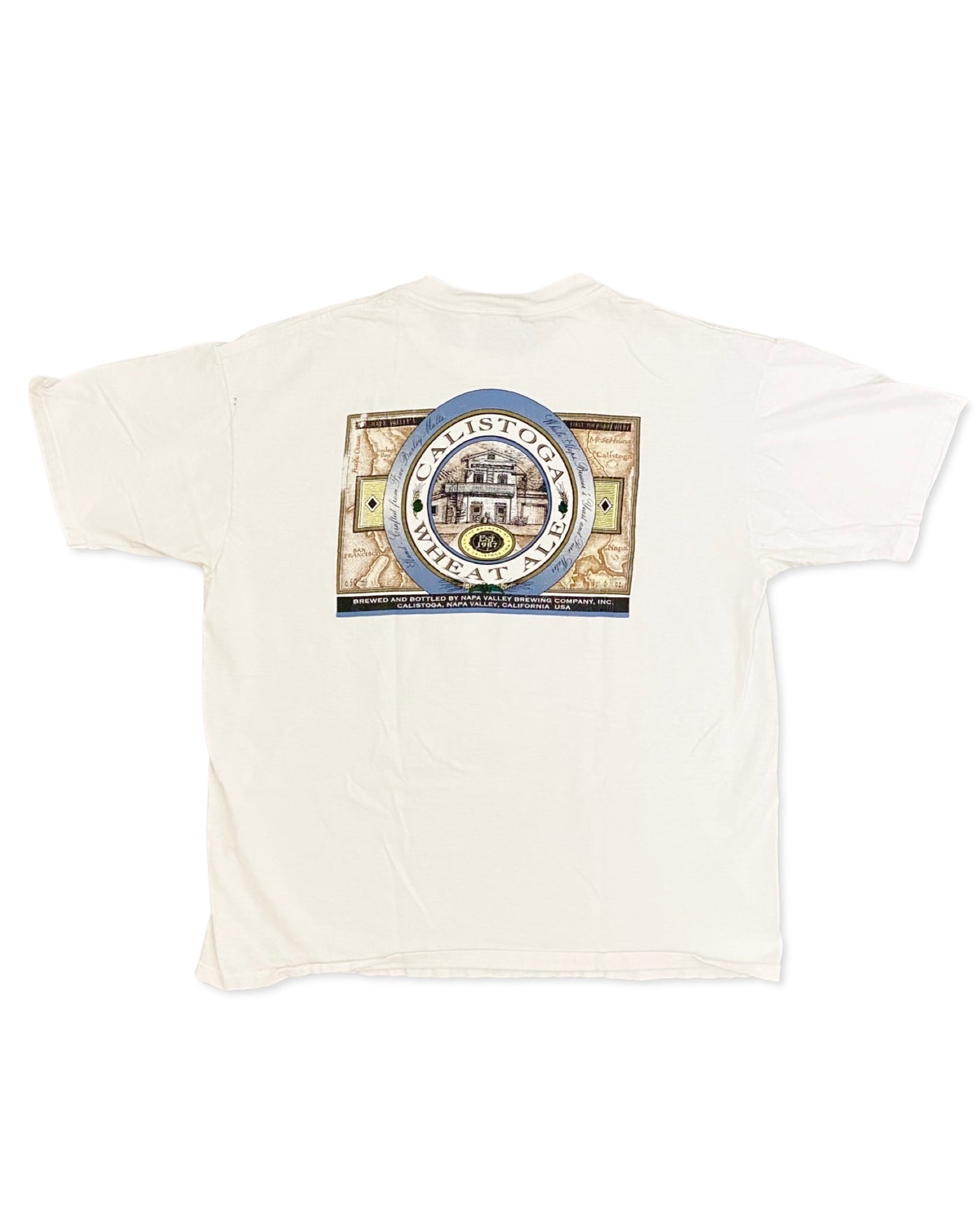 Vintage 90s Calistoga Inn Brewery T-Shirt