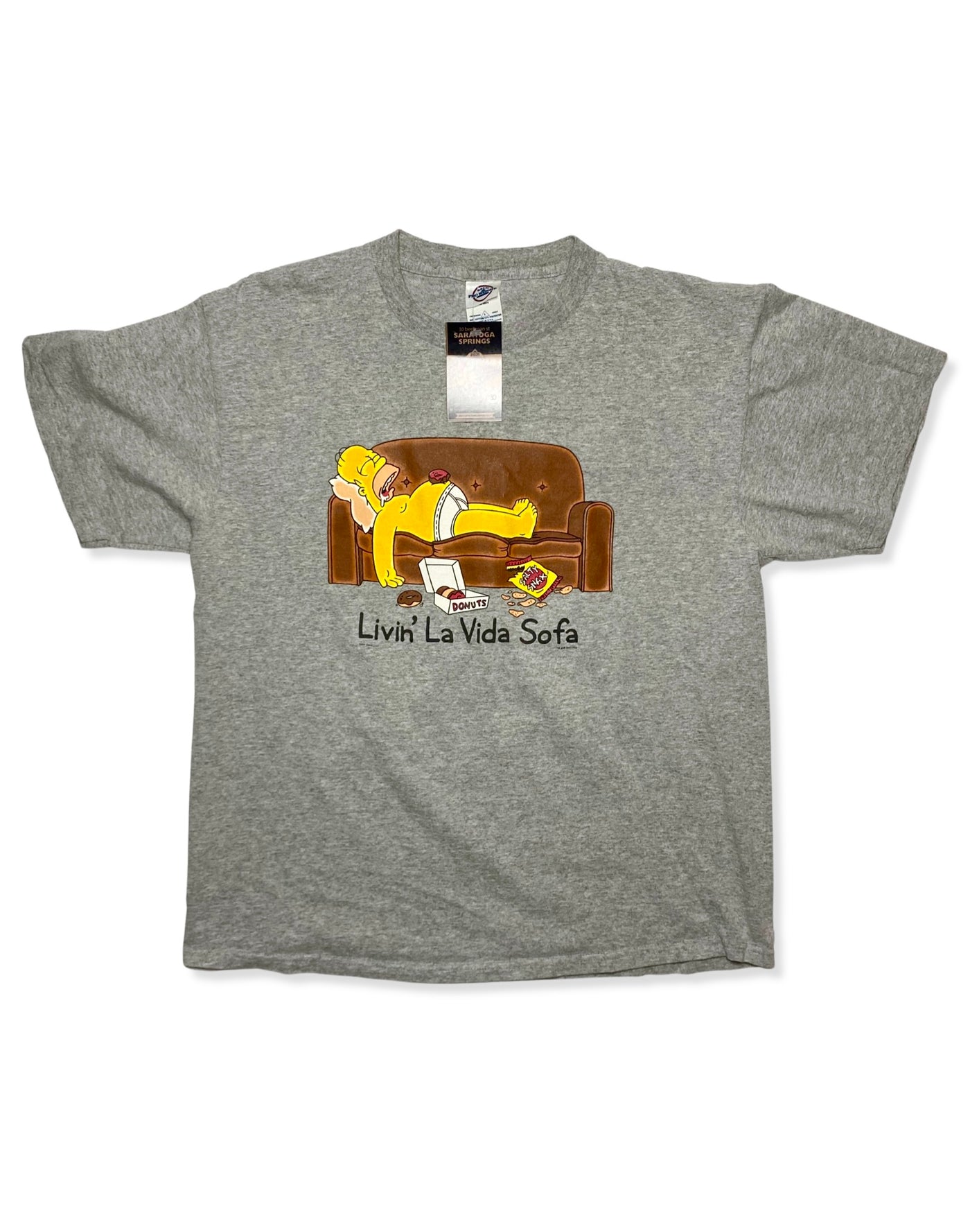Vintage 2001 ‘La Vida Sofa’ Homer Simpson’s T-Shirt
