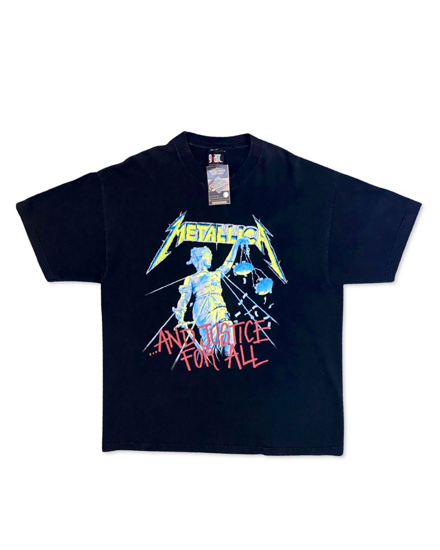 Vintage 1994 Metallica Hammer of Justice T-Shirt
