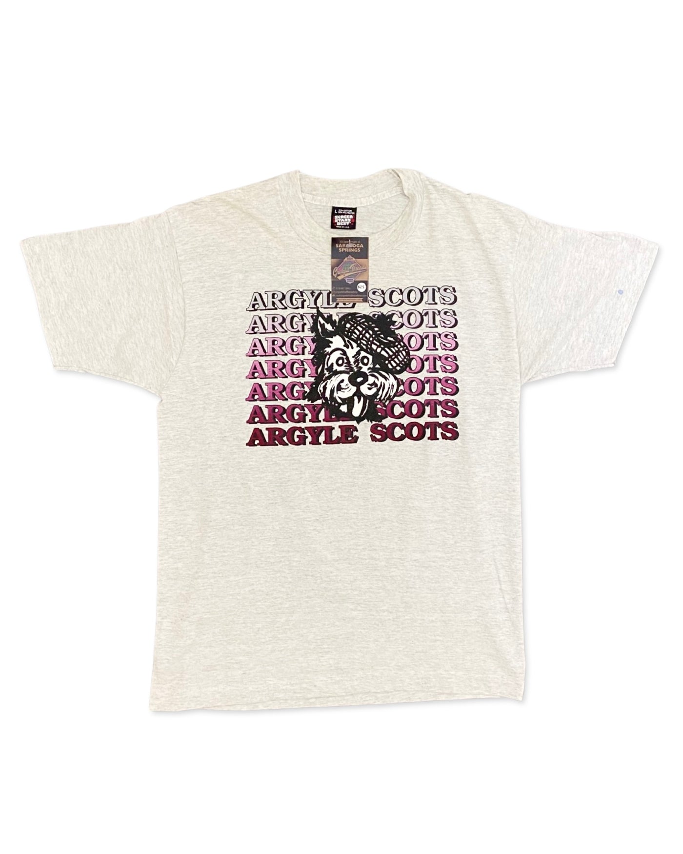 Vintage 1991 Argyle Scots T-Shirt
