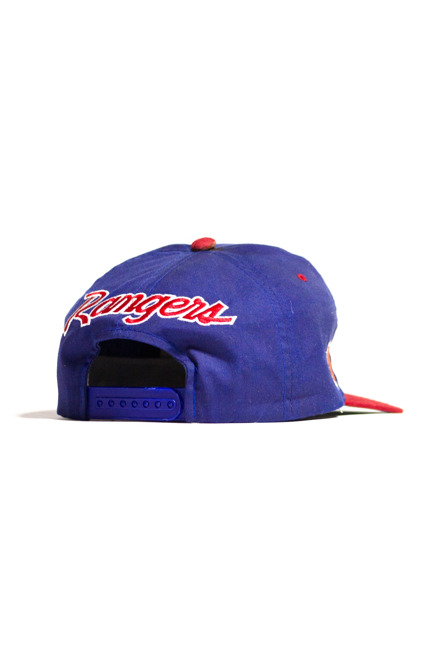 Vintage 90s Rangers Sports Specialties Center Ice Blockhead Snapback