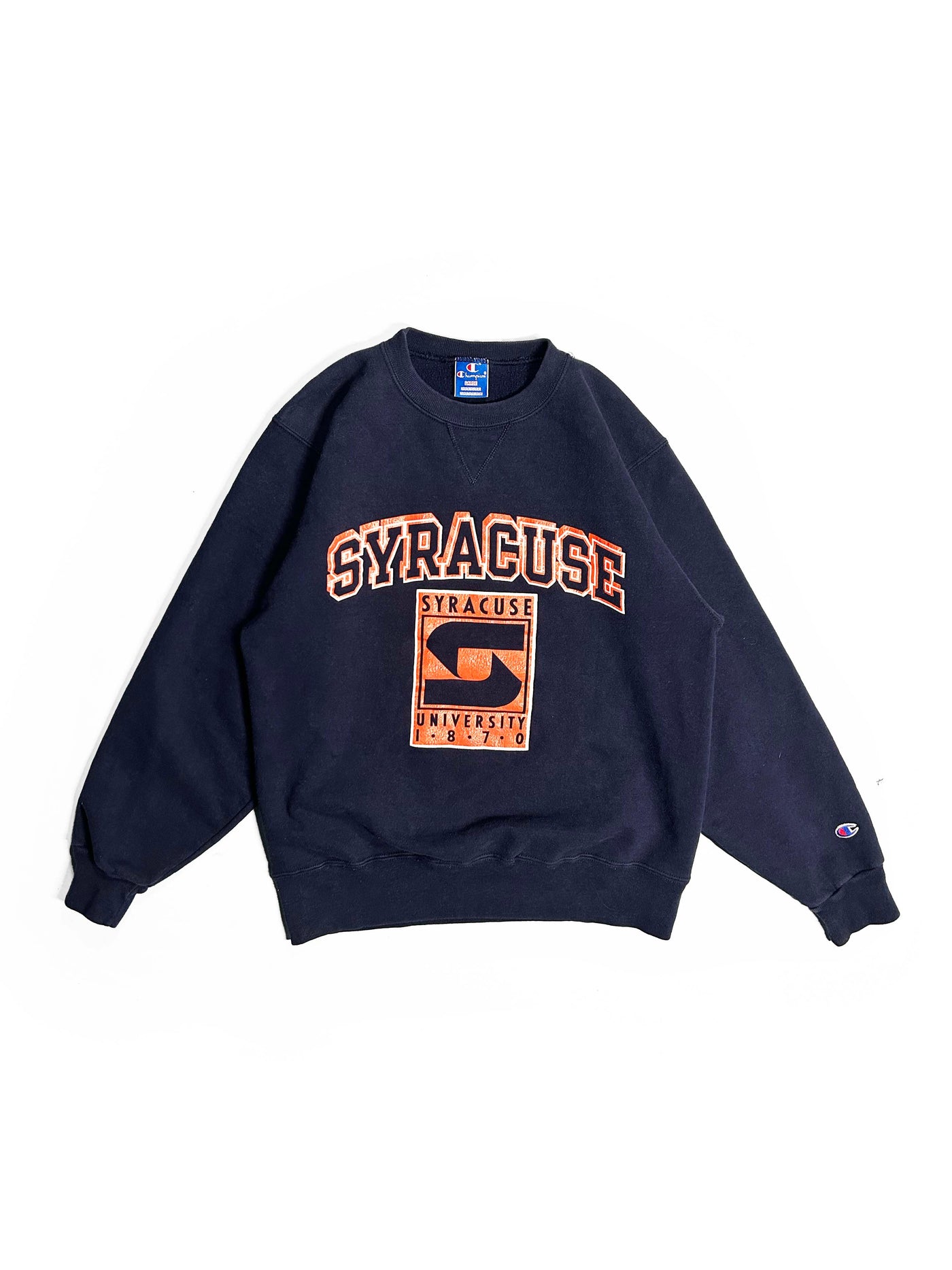 Vintage 90s Syracuse University Champion Crewneck