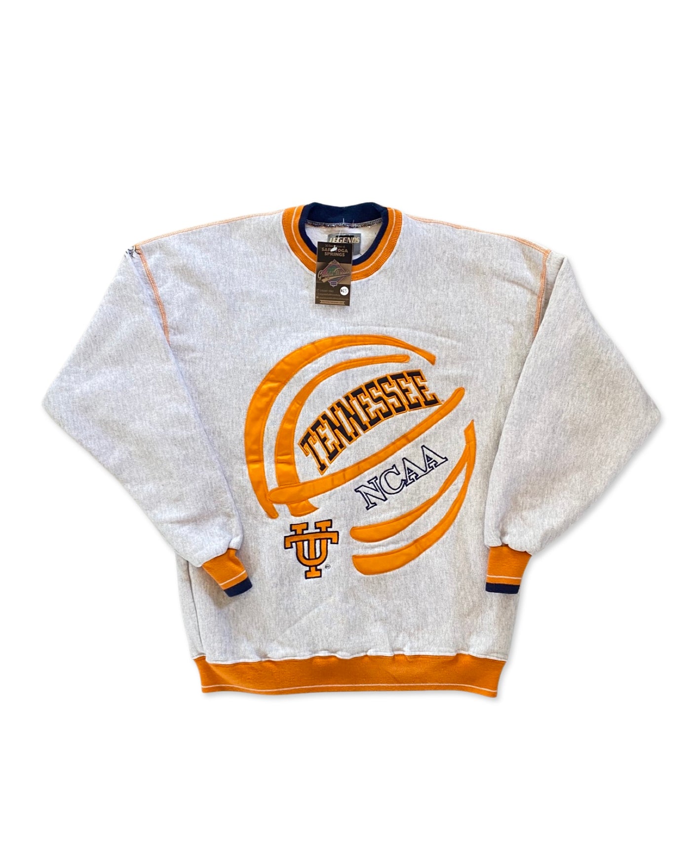 Vintage 90s Tennessee Vols Spellout Crewneck