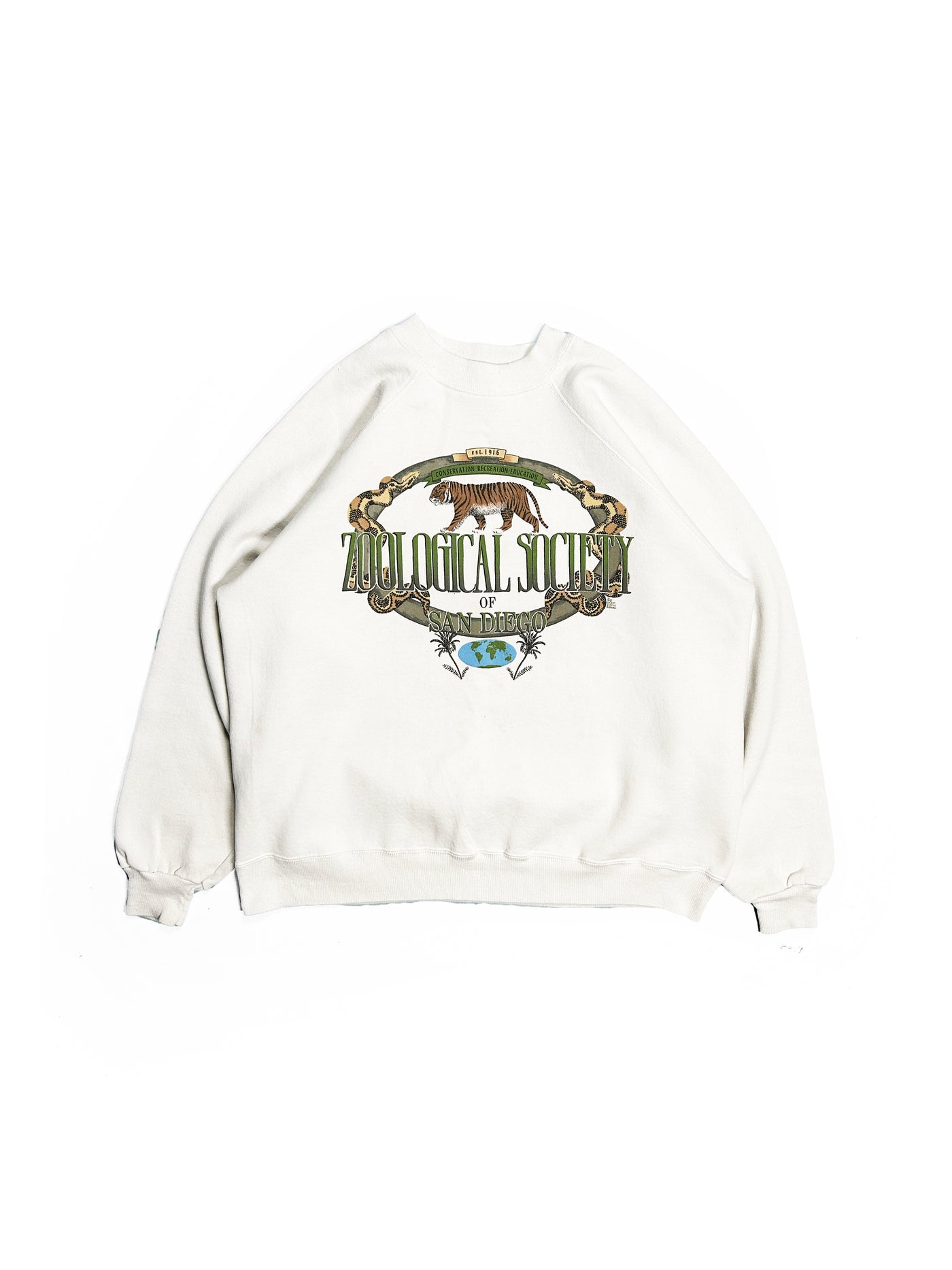 Vintage 80s San Diego Zoology Crewneck