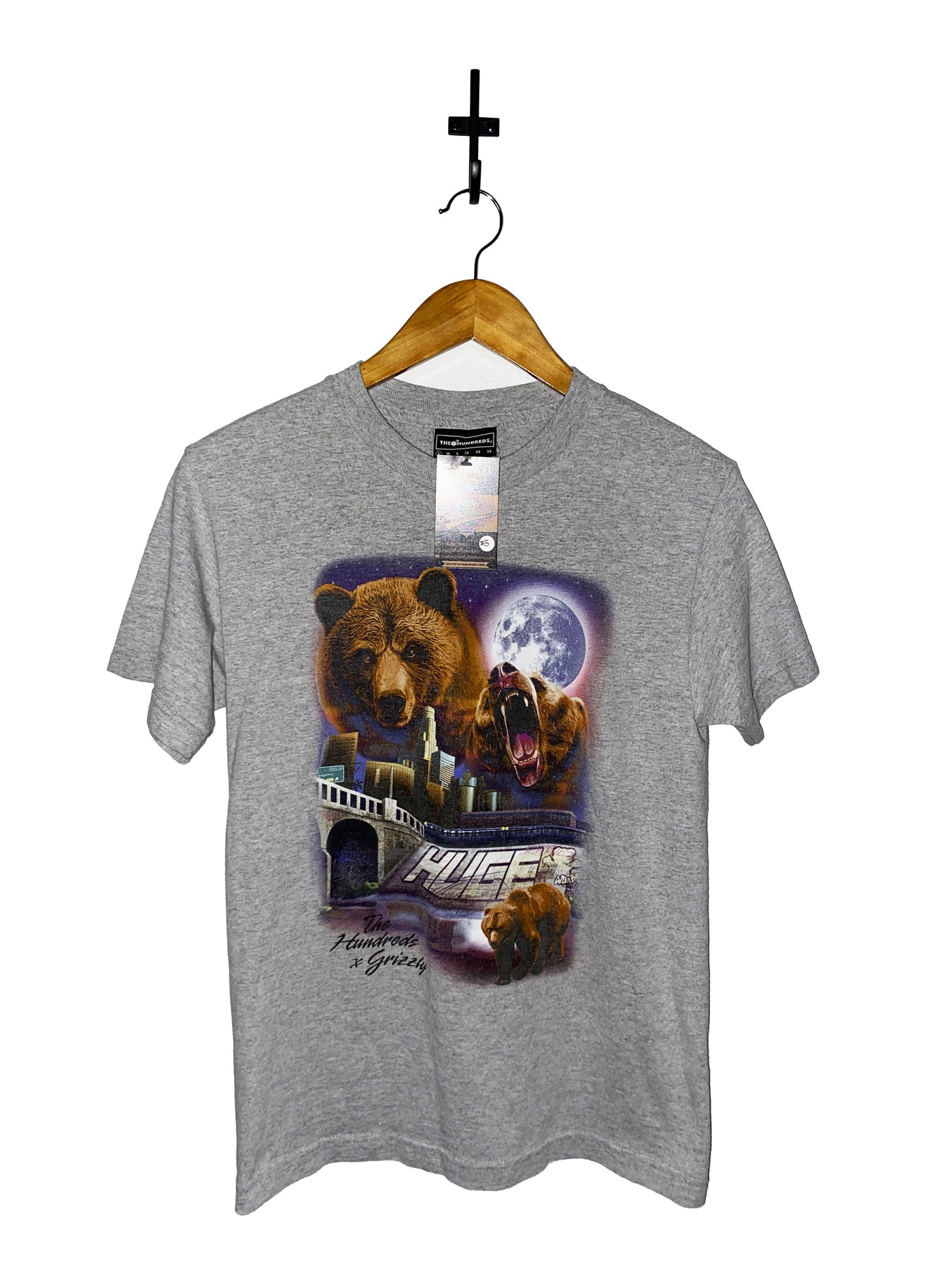 The Hundreds Grizzly Bear Graphic T-Shirt